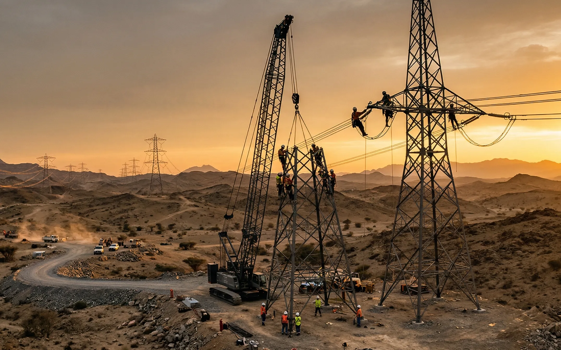 Overhead line construction
